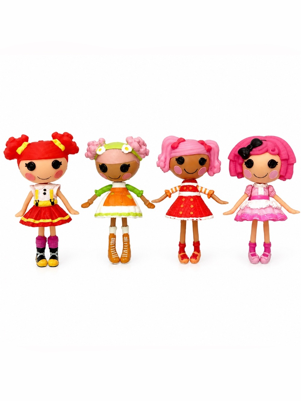 Lot 4 Lalaloopsy Ember Flicker Flame Blossom Flowerpot Pepper Pots N Pans Crumbs